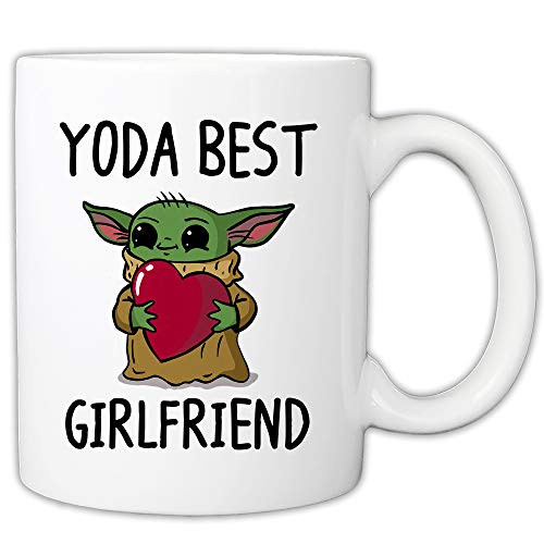 MyCuppaJoy Funny Mugs For Girlfriend - Yo Da Best Girlfriend 11 Ounce Coffee Mug MyCuppaJoy Funny Mugs For Girlfriend - Yo Da Best Girlfriend 11 Ounce Coffee Mug
