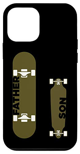iPhone 12 mini Father Son Skater Skateboard Skate Skating Board Fan Gift Case