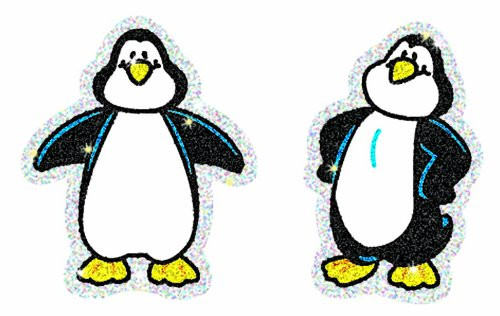 Carson Dellosa Penguins Dazzle Stickers -2915-