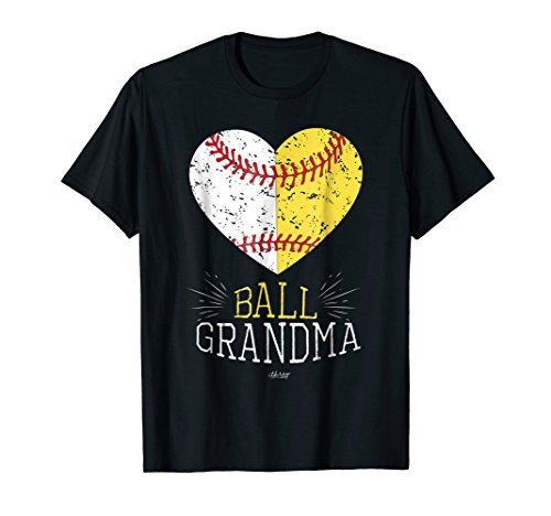 Mom Funny Baseball T Shirt Ball Funny Grandma Softball Gifts