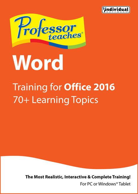 Professor Teaches Word 2016 -Download-