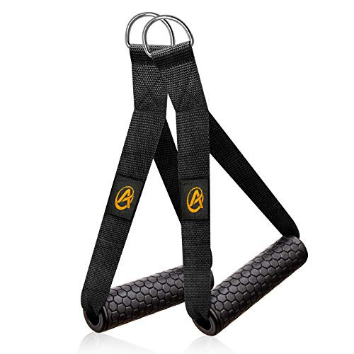Antelife Strong Pulley Handles Compatible with Cable Machines?Heavy Duty Exercise Handle Grips Attachment for Resistance Bands Total Home Gym