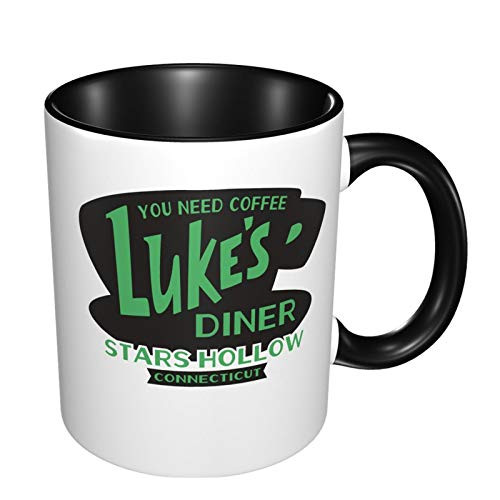Luke'S Diner Gilmore Girls Funny Novelty Coffee Mugs,Ceramic Mug Have A Good Day Great Gift Cup Idea For Any Occasion