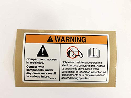 Decal,Warning-COMPART Access