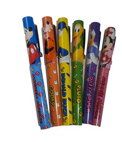 Disney Mickey, Minnie, Daisy, Donald, Goofy and Pluto 6 pack pen set Disney Mickey, Minnie, Daisy, Donald, Goofy and Pluto 6 pack pen set