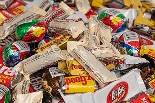 Mother's Day Basket Mix Chocolate Candy Gift Box - 3lb - Whoppers Covered Malted Milk Balls krackel, Mr. Goodbar, Hershey Milk  and  Dark Bars, Toblerone Cadbury Creme Egg, Chocolate, Milk Chocolate,