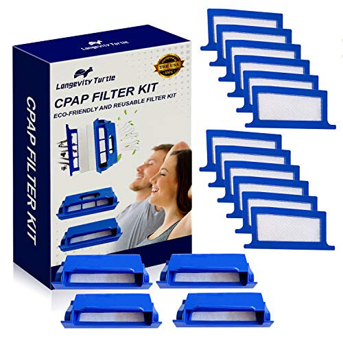 16 Pcs CPAP Filters Compatible with Philips Dreamstation CPAP Machine, Replacement Dreamstation Filter Kit Includes 4 Pollen Filter and 12 Disposable Ultra-Fine Filters - CPAP Supplies 16 Pcs CPAP Filters Compatible with Philips Dreamstation CPAP Machine, Replacement Dreamstation Filter Kit Includes 4 Pollen Filter and 12 Disposable Ultra-Fine Filters - CPAP Supplies