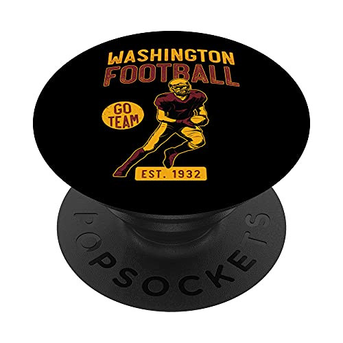 Washington Football Est. 1919 Sports Team Gift PopSockets PopGrip- Swappable Grip for Phones and Tablets Washington Football Est. 1919 Sports Team Gift PopSockets PopGrip- Swappable Grip for Phones and Tablets