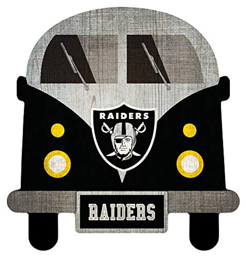 Fan Creations NFL Las Vegas Raiders Unisex Oakland Raiders Team Bus Sign, Team Color, 12 inch Fan Creations NFL Las Vegas Raiders Unisex Oakland Raiders Team Bus Sign, Team Color, 12 inch