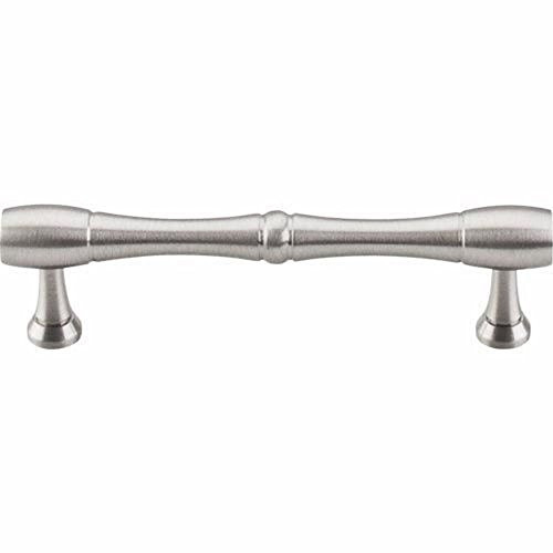 Top Knobs M723-96 Nouveau Collection 3.75 Inch Bamboo Appliance Pull, Brushed Satin Nickel Finish
