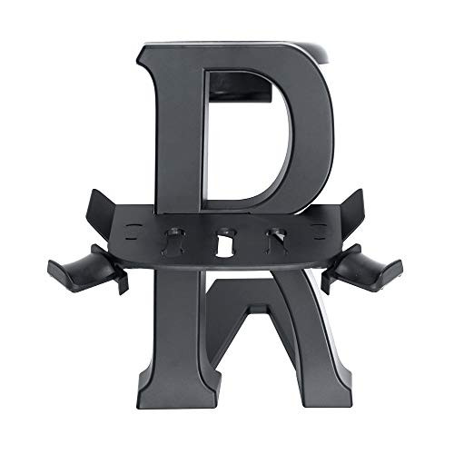 VRbrother VR Headset Stand and Controller Holder for Oculus Quest 2,Oculus Quest,Valve Index?HP Reverb G2 ?HTC Vive Plus?HTC Vive Pro VR VR Headset, Controller Hook Display Holder -Black-
