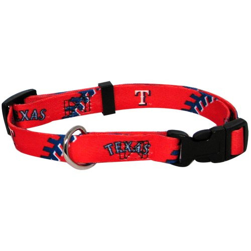 Hunter MFG Texas Rangers Dog Collar, Large