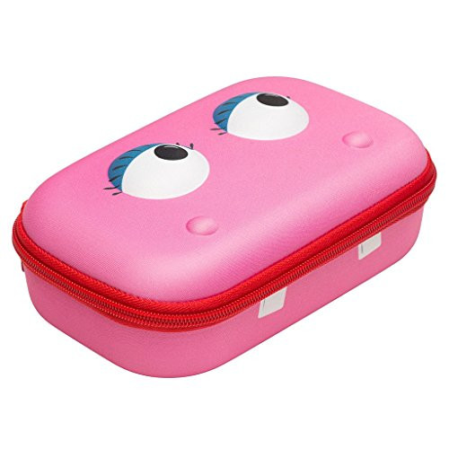 ZIPIT Beast Pencil Case/Pencil Box/Storage Box, Pink
