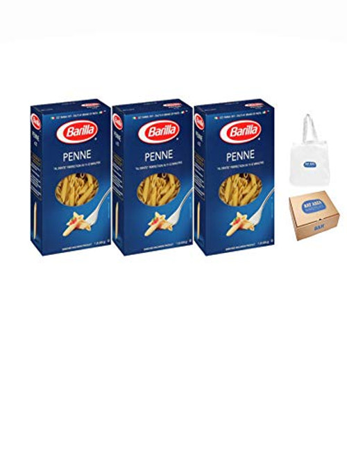 Barilla Pasta, Penne, 16 Ounce, Pack of 3 Barilla Pasta, Penne, 16 Ounce, Pack of 3