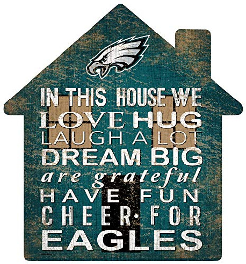 Fan Creations NFL Philadelphia Eagles Unisex Philadelphia Eagles House Sign, Team Color, 12 inch Fan Creations NFL Philadelphia Eagles Unisex Philadelphia Eagles House Sign, Team Color, 12 inch