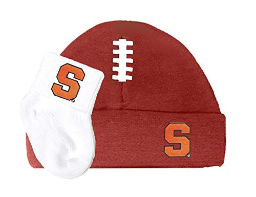 Future Tailgater Syracuse Orange Football Cap and Socks Baby Set