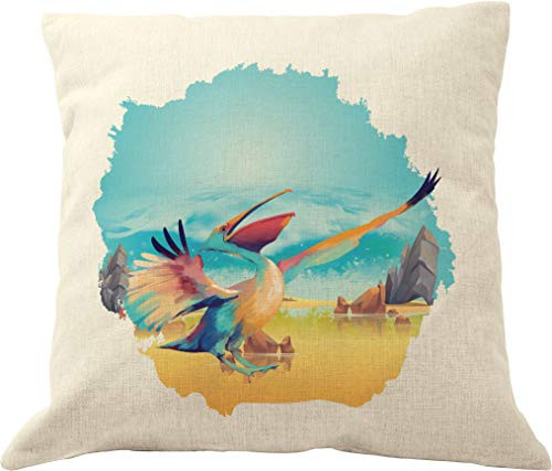 DrupsCo 18x18 Pelican Pillow Cover for Couches - Pelican Decor Pillow Cover, Cotton Linen Coastal Decor Beach Theme Pillow Covers DrupsCo 18x18 Pelican Pillow Cover for Couches - Pelican Decor Pillow Cover, Cotton Linen Coastal Decor Beach Theme Pillow Covers