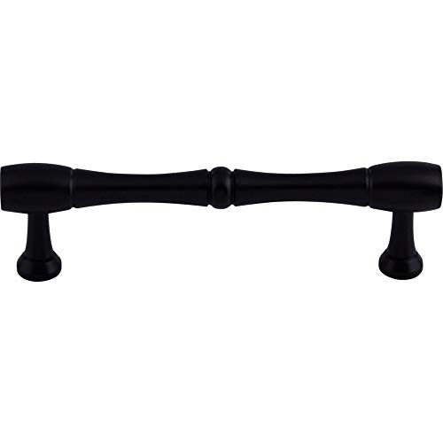 Top Knobs - M795-96 - Nouveau Bamboo Pull 3 3/4 in. -c-c- - Patina Black - Appliance Collection