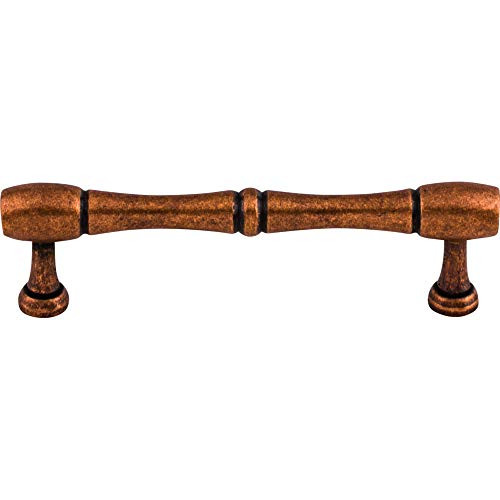Top Knobs - M856-96 - Nouveau Bamboo Pull 3 3/4 in. -c-c- - Old English Copper - Appliance Collection