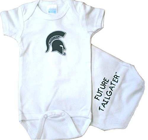 Future Tailgater Michigan State Spartans FT Baby Onesie -12-18 Months-
