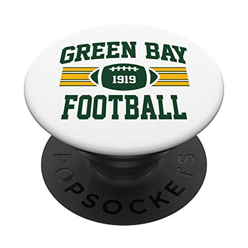 Green Bay Football Athletic Vintage Sports Team Fan Gift PopSockets PopGrip- Swappable Grip for Phones and Tablets Green Bay Football Athletic Vintage Sports Team Fan Gift PopSockets PopGrip- Swappable Grip for Phones and Tablets