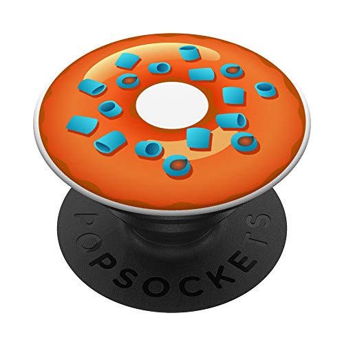 Orange Mango Glaze Blueberry Mochi Ball Donut Popsocket PopSockets Grip and Stand for Phones and Tablets