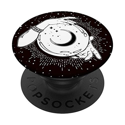 Retro Witchy Magical Spiritual Crystal Ball Witch Hands Gift PopSockets Grip and Stand for Phones and Tablets Retro Witchy Magical Spiritual Crystal Ball Witch Hands Gift PopSockets Grip and Stand for Phones and Tablets