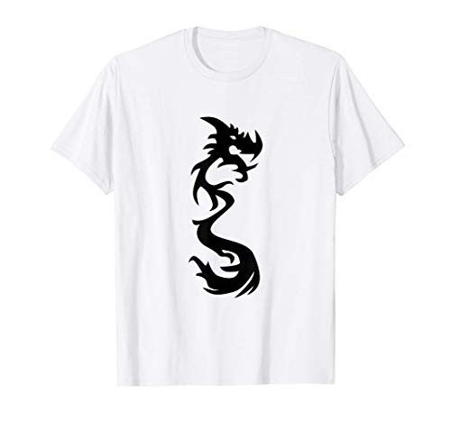 Tattoo Style Ink Dragon Silhouette 1 T-Shirt