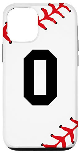 iPhone 12/12 Pro Baseball Letter O Initial Gift Ball Player Gift for Guys Case