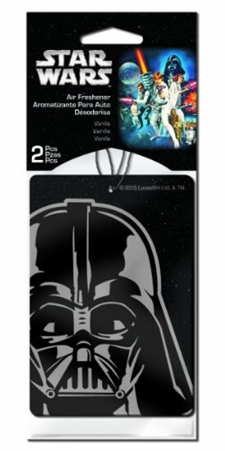 Plasticolor 005545R01 Star Wars 'Darth Vader' Air Freshener, (Pack of 2)
