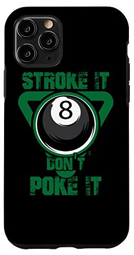 iPhone 11 Pro Billiard Pool Player Billiard Table Sport Play Ball Gift Case