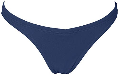 Arena Solid MaxLife Bikini Bottom, Navy - White, 34