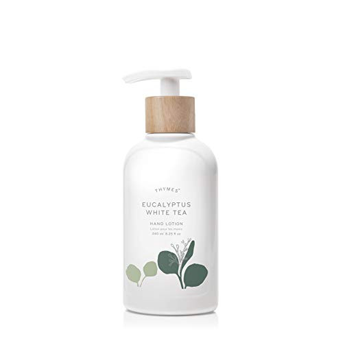 Thymes Hand Lotion Gold Pump - 8.25 Fl Oz - Eucalyptus White Tea