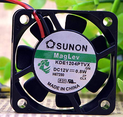 for SUNON KDE1204PTVX 12V 0.8W 4CM 4010 Maglev Silent Fan