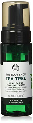 The Body Shop Tea Tree Skin Clearing Foaming Cleanser, 5 Fl Oz -Vegan-