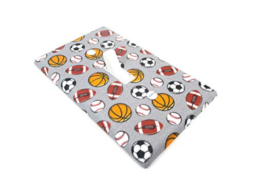 Ball Sports Light Switch Cover Plate Nursery Decor for Boys