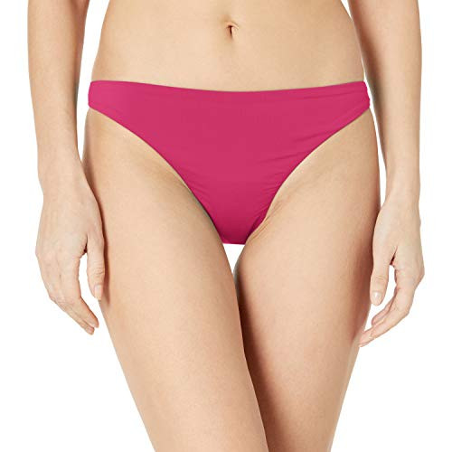 BCBGeneration Women's Hipster Bikini Swimsuit Bottom, Hot Fuchsia, XX-Small