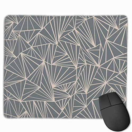 Roue Ab Fan Grey and Nude Mouse Pad Non-Slip Rubber Gam-ing Mousepad Rectangle Mouse Mat for Computers Desktops Laptop