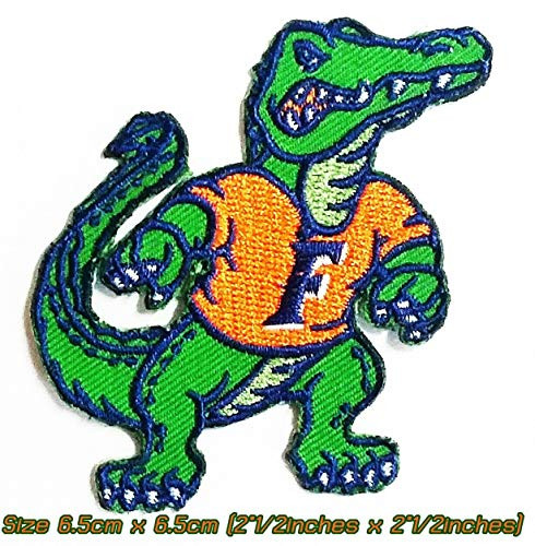 Florida Gators Standing Football Sport Patch Logo Embroidery Iron,Sewing on