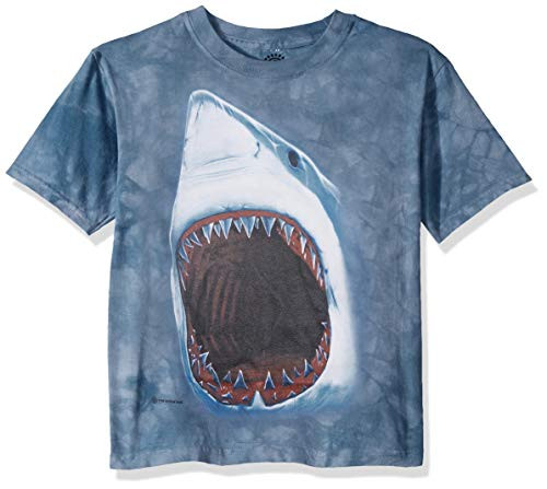 The Mountain Shark Bite Child T-Shirt, Blue, Small The Mountain Shark Bite Child T-Shirt, Blue, Small