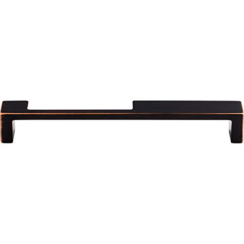 Top Knobs TK260 Modern Metro 7 Inch Center to Center Handle Cabinet Pull, Tuscan Bronze