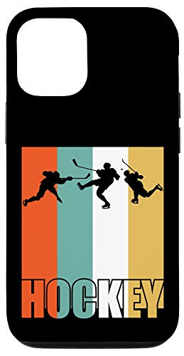 iPhone 12/12 Pro Classic Retro Vintage Style Ice Hockey Fan Player Coach Gift Case
