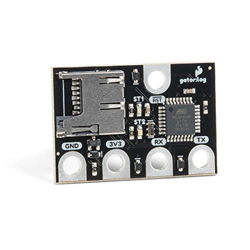 SparkFun Gator-Log -Micro-bit Accessory Board with ATmega328P chip and microSD Card Slot Record data over time Other microcontroller compatible Education Classroom MakerSpace Library and Home Learning