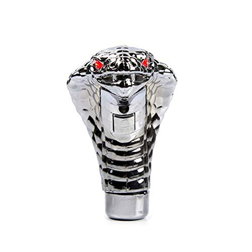 Gear Shift Knob,Universal Snake Shape Shift Knob Shifter Gear Stick Shift Lever Head with LED Lights