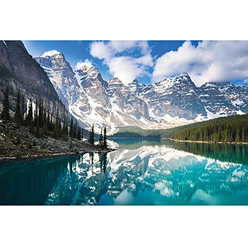 Enovoe 1000 Piece Puzzle - Moraine Lake - Large, 27" x 20", Jigsaw Puzzles for Adults and Kids Enovoe 1000 Piece Puzzle - Moraine Lake - Large, 27" x 20", Jigsaw Puzzles for Adults and Kids