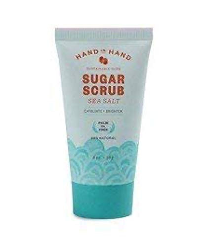 Hand In Hand Soap, Mini Sugar Scrub Sea Salt Sweet Mint Eucalyptus, 2 Ounce - 3 Pack