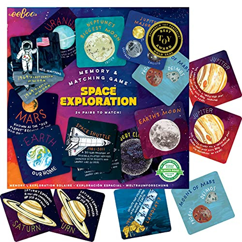 eeBoo's Space Exploration Memory and Matching Game, Multi