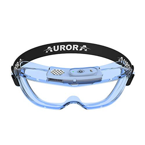 Anti-Fog Protective Safety Goggles, Clear Lens Fog-Free Anti Scratch and Wide-Vision Adjustable Chemical Splash Eye Protection Soft Lightweight Eyewear