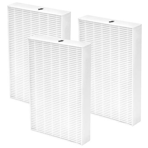 LINNIW HPA300 R Filter 3 Pack HEPA Replacement Filter R Compatible for Honeywell HPA300 Air Purifiers, Fits HPA090, HPA100, HPA200 Series, HRF-R1 HRF-R2  and  HRF-R3
