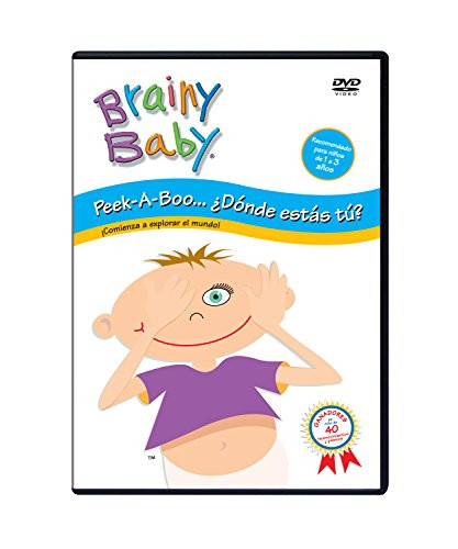 Brainy Baby Peek-a-Boo in Spanish- Donde Estas tu? DVD Classic Edition
